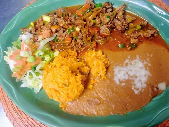 4. Bistec Ranchero.